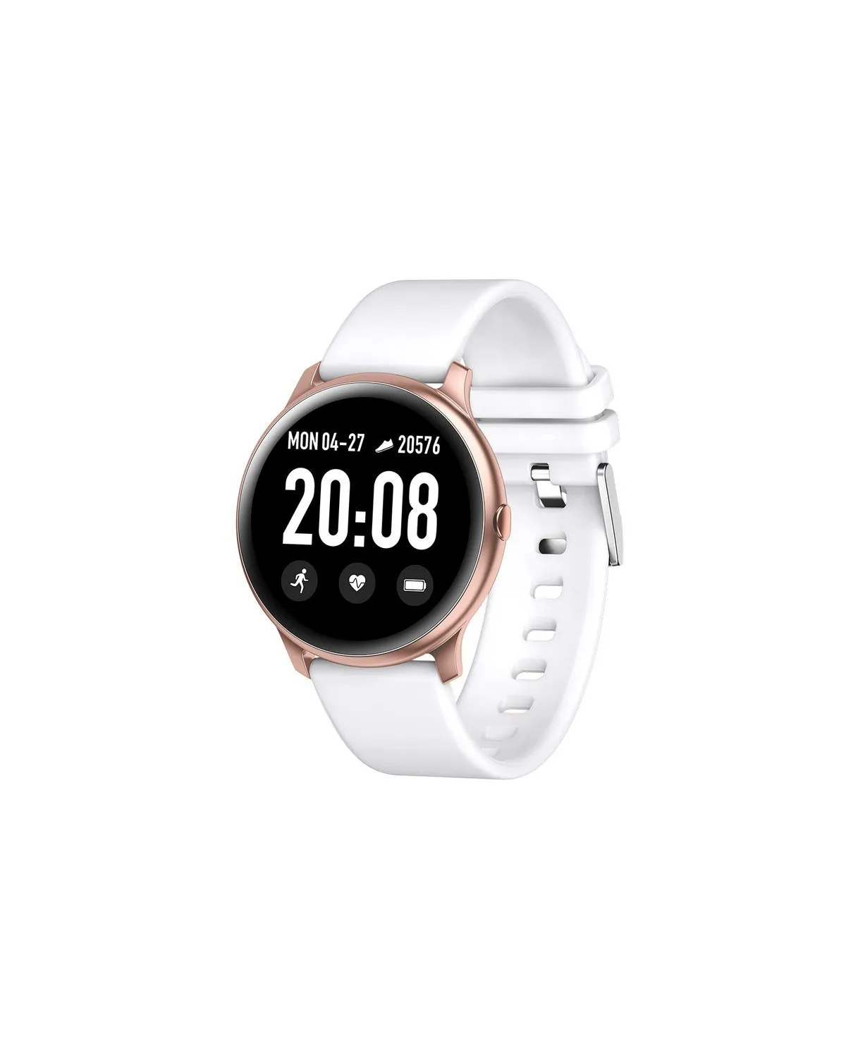 SMARTWATCH DAMSKI G. Rossi SW010-7 rosegold/white (sg005e) SMARTWATCH DAMSKI G. Rossi SW010-7 rosegold/white (sg005e)