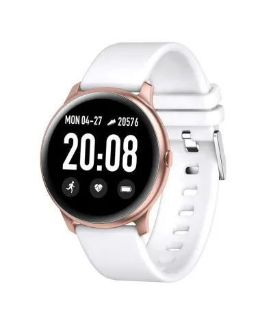 SMARTWATCH DAMSKI G. Rossi SW010-7 rosegold/white (sg005e) SMARTWATCH DAMSKI G. Rossi SW010-7 rosegold/white (sg005e)