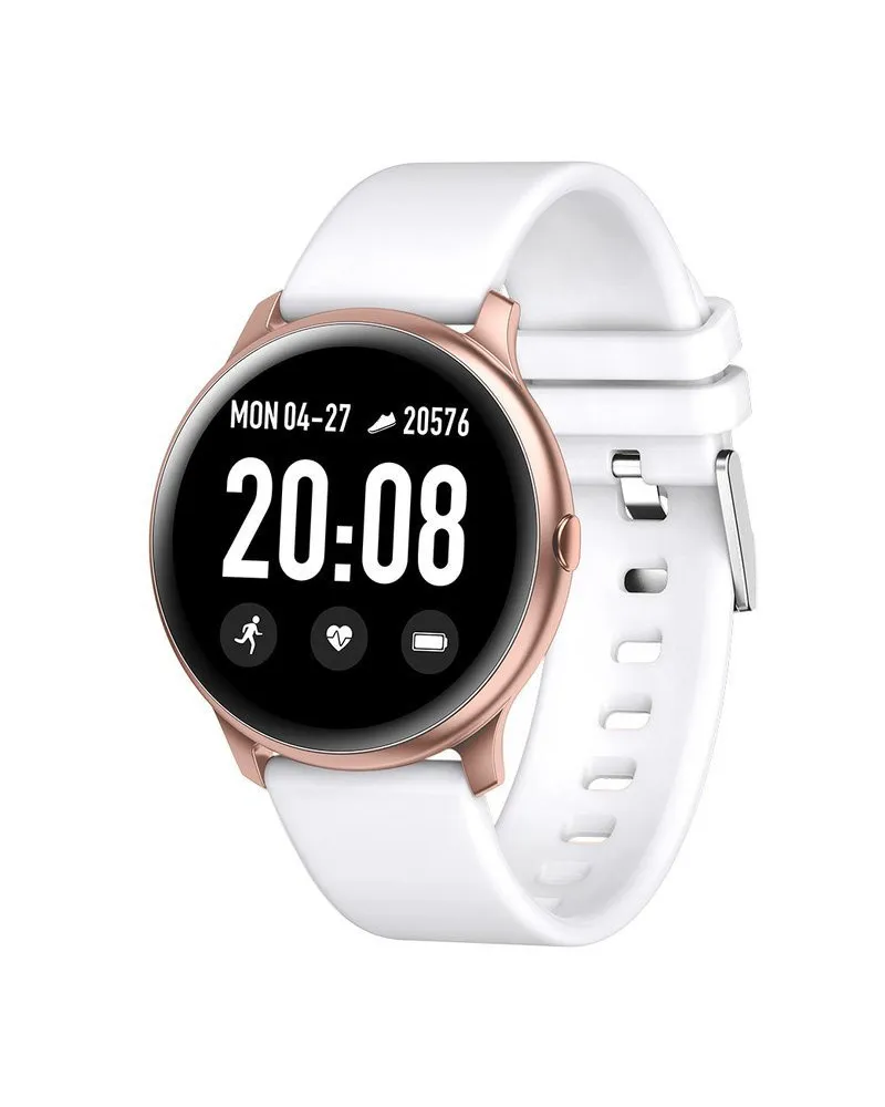 SMARTWATCH DAMSKI G. Rossi SW010-7 rosegold/white (sg005e) SMARTWATCH DAMSKI G. Rossi SW010-7 rosegold/white (sg005e)