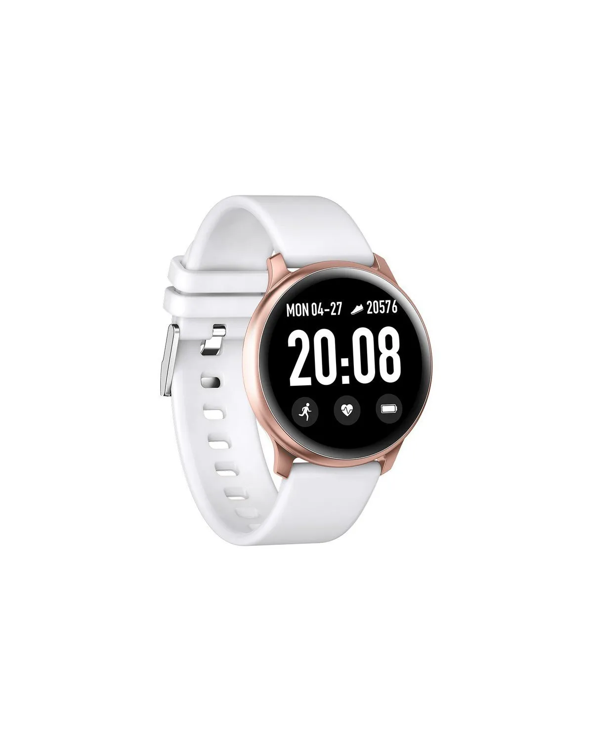 SMARTWATCH DAMSKI G. Rossi SW010-7 rosegold/white (sg005e) SMARTWATCH DAMSKI G. Rossi SW010-7 rosegold/white (sg005e)