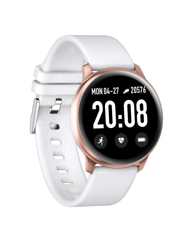 SMARTWATCH DAMSKI G. Rossi SW010-7 rosegold/white (sg005e) SMARTWATCH DAMSKI G. Rossi SW010-7 rosegold/white (sg005e)