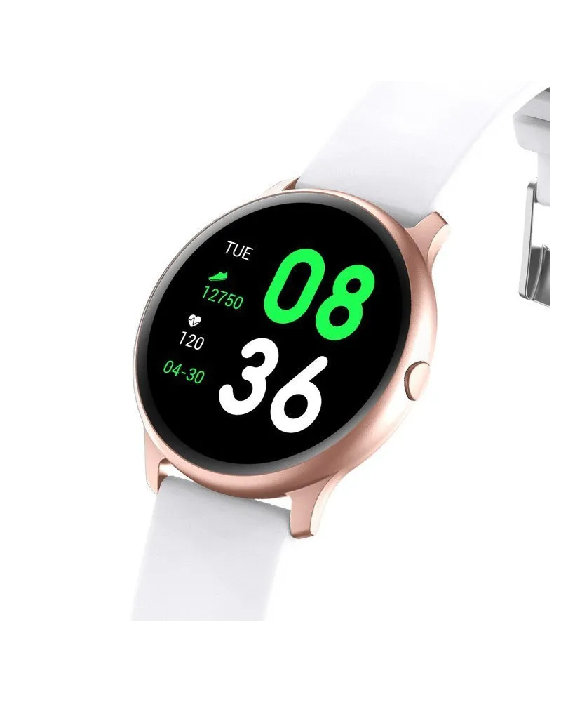 SMARTWATCH DAMSKI G. Rossi SW010-7 rosegold/white (sg005e) SMARTWATCH DAMSKI G. Rossi SW010-7 rosegold/white (sg005e)