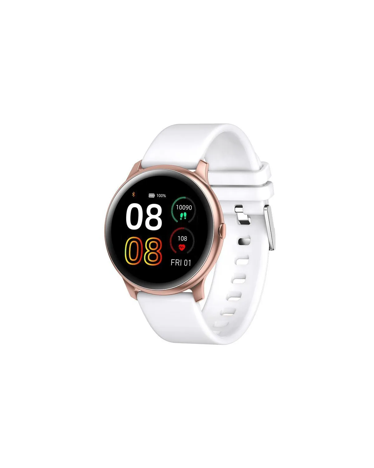 SMARTWATCH DAMSKI G. Rossi SW010-16 rosegold/white (sg005p) SMARTWATCH DAMSKI G. Rossi SW010-16 rosegold/white (sg005p)