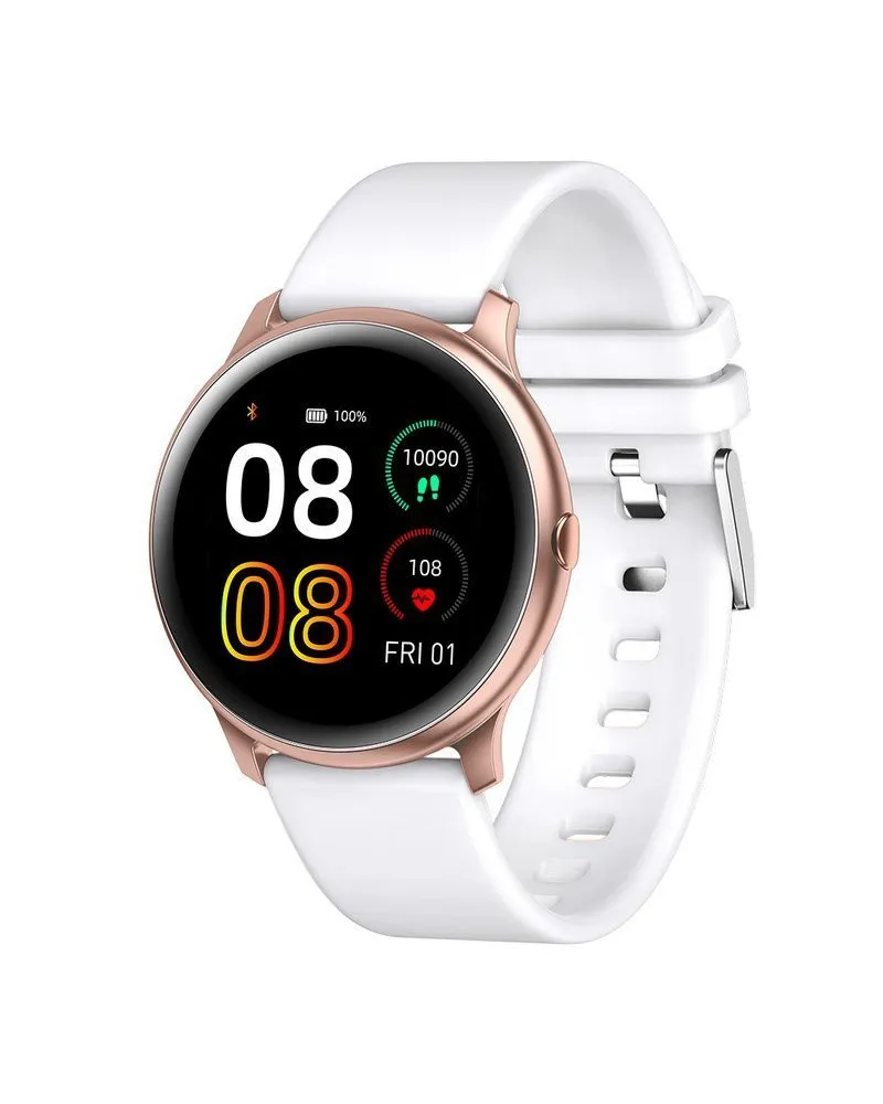 SMARTWATCH DAMSKI G. Rossi SW010-16 rosegold/white (sg005p) SMARTWATCH DAMSKI G. Rossi SW010-16 rosegold/white (sg005p)