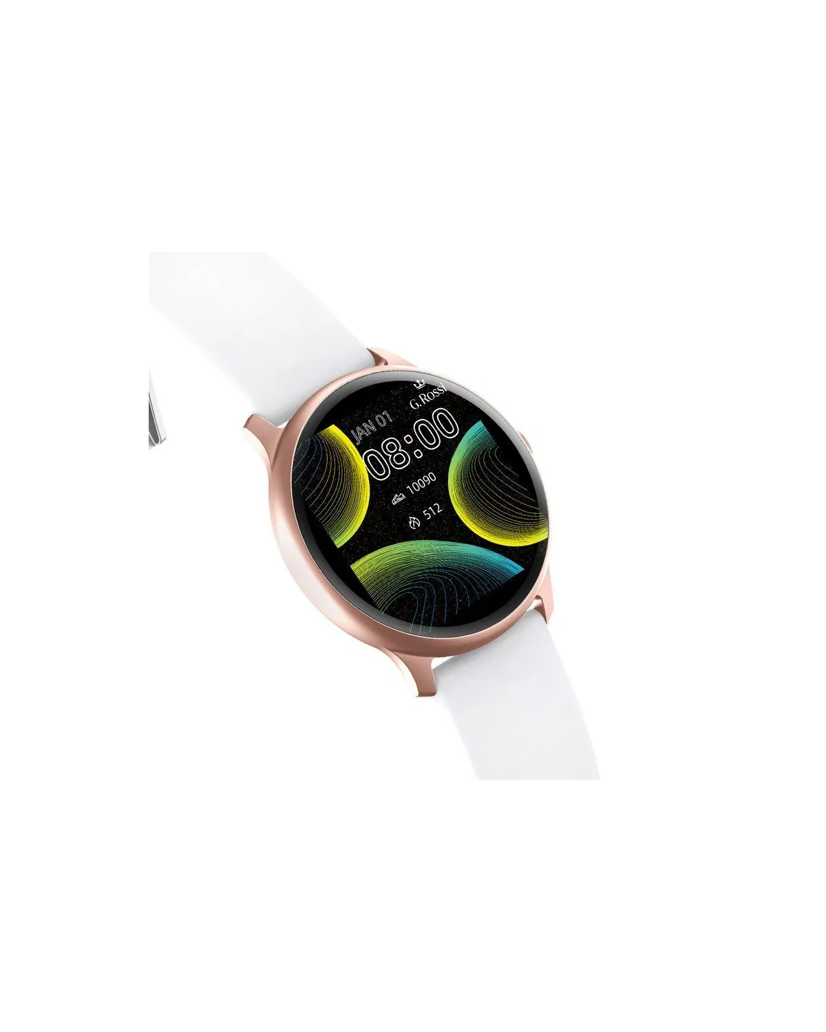 SMARTWATCH DAMSKI G. Rossi SW010-16 rosegold/white (sg005p) SMARTWATCH DAMSKI G. Rossi SW010-16 rosegold/white (sg005p)