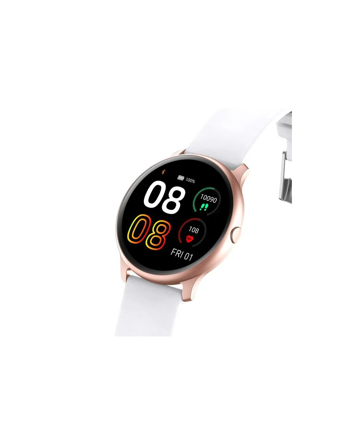 SMARTWATCH DAMSKI G. Rossi SW010-16 rosegold/white (sg005p) SMARTWATCH DAMSKI G. Rossi SW010-16 rosegold/white (sg005p)