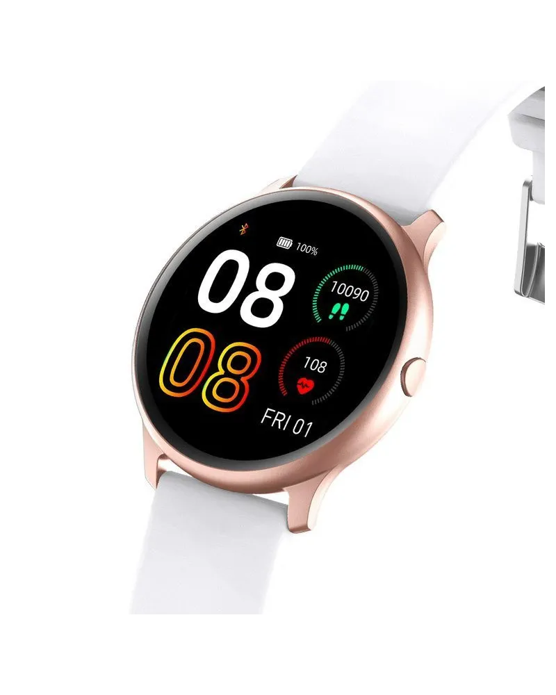 SMARTWATCH DAMSKI G. Rossi SW010-16 rosegold/white (sg005p) SMARTWATCH DAMSKI G. Rossi SW010-16 rosegold/white (sg005p)