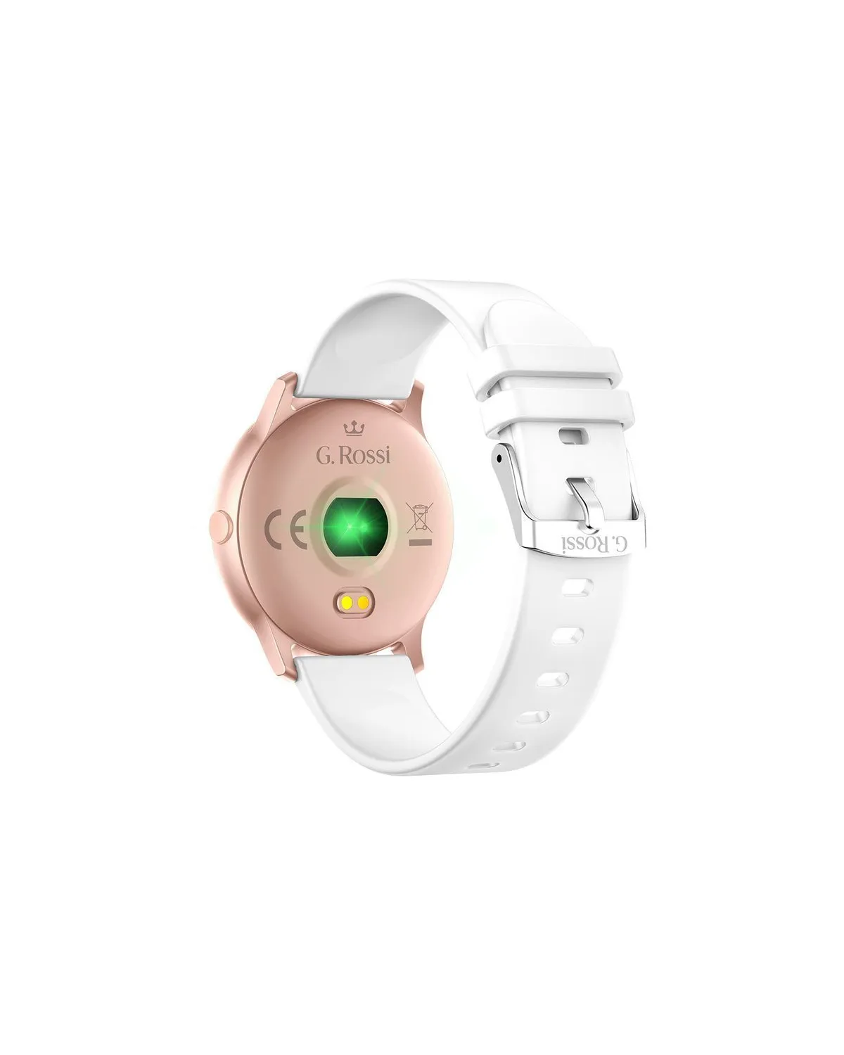 SMARTWATCH DAMSKI G. Rossi SW010-16 rosegold/white (sg005p) SMARTWATCH DAMSKI G. Rossi SW010-16 rosegold/white (sg005p)