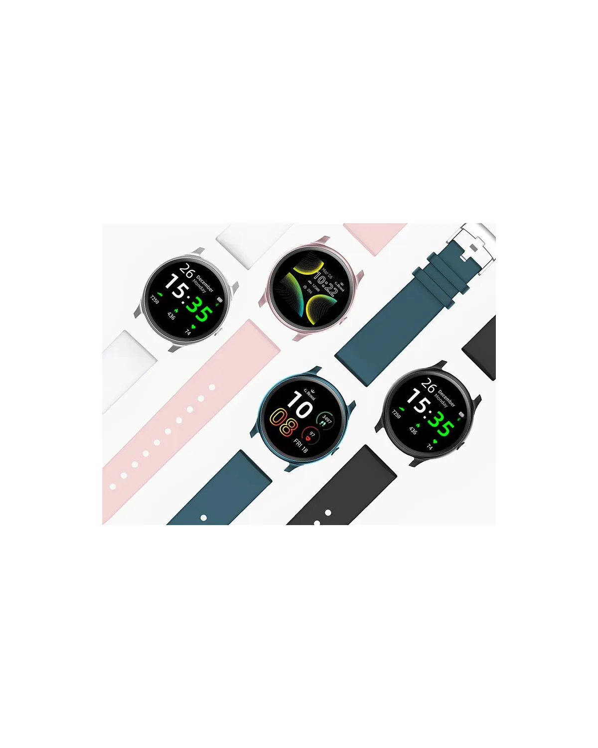 SMARTWATCH DAMSKI G. Rossi SW010-16 rosegold/white (sg005p) SMARTWATCH DAMSKI G. Rossi SW010-16 rosegold/white (sg005p)