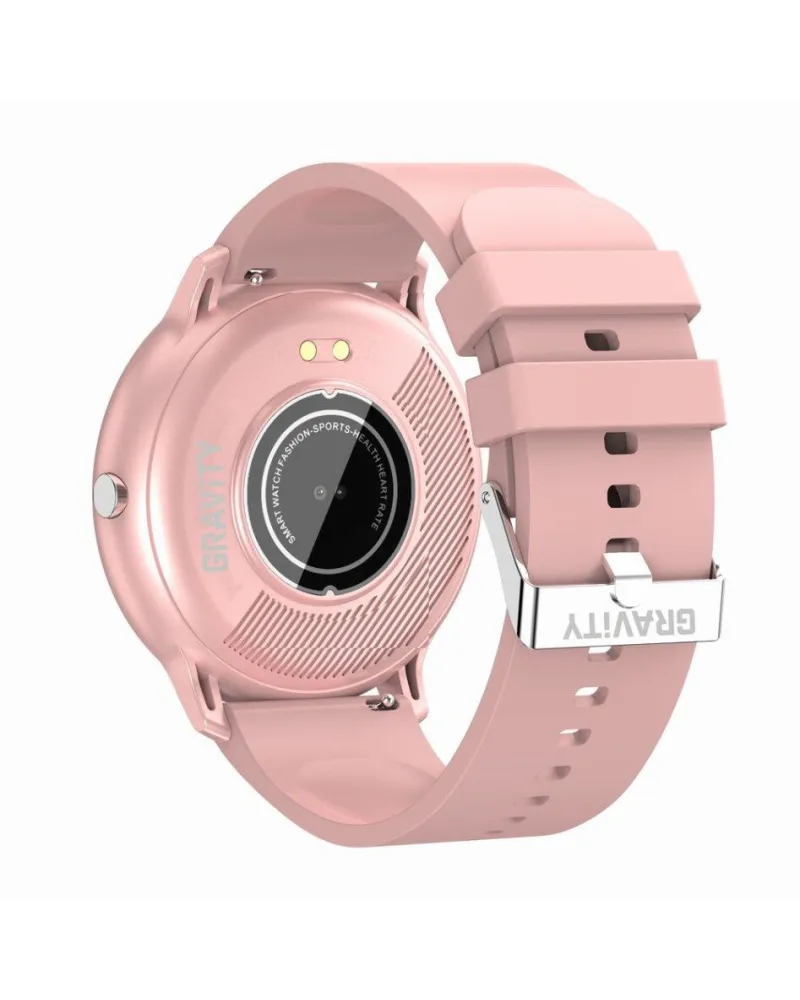 SMARTWATCH UNISEX GRAVITY GT1-1 - PULSOMETR, WŁASNE TARCZE (sg015a) SMARTWATCH UNISEX GRAVITY GT1-1 - PULSOMETR, WŁASNE TARCZE (sg015a)