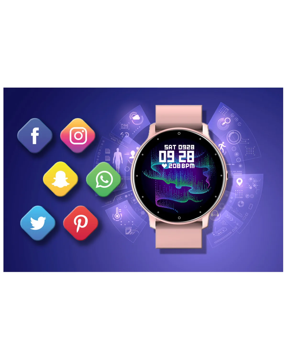 SMARTWATCH UNISEX GRAVITY GT1-1 - PULSOMETR, WŁASNE TARCZE (sg015a) SMARTWATCH UNISEX GRAVITY GT1-1 - PULSOMETR, WŁASNE TARCZE (sg015a)