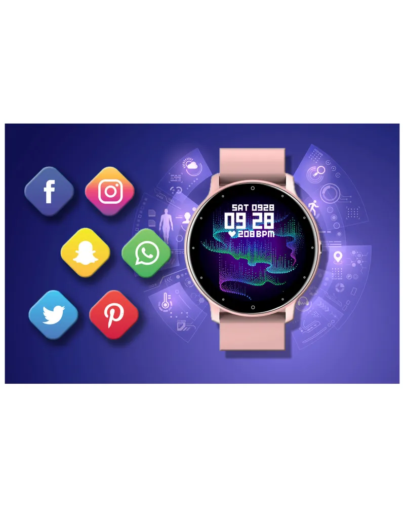 SMARTWATCH UNISEX GRAVITY GT1-1 - PULSOMETR, WŁASNE TARCZE (sg015a) SMARTWATCH UNISEX GRAVITY GT1-1 - PULSOMETR, WŁASNE TARCZE (sg015a)