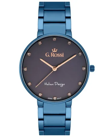 ZEGAREK G. ROSSI - 11155B2-6F3 (zg784g) blue + BOX