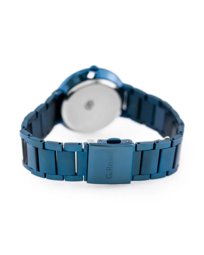 ZEGAREK G. ROSSI - 11155B2-6F3 (zg784g) blue + BOX ZEGAREK G. ROSSI - 11155B2-6F3 (zg784g) blue + BOX