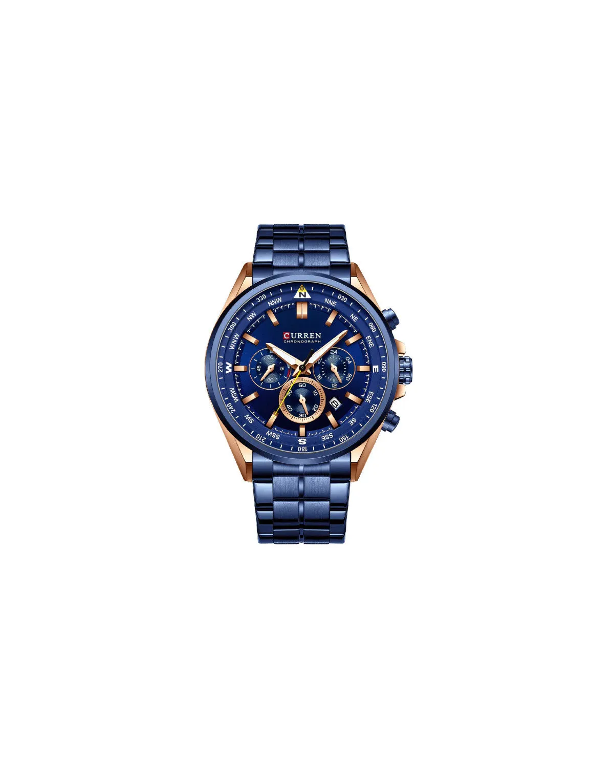 ZEGAREK MĘSKI CURREN 8399 (zc016d -CHRONOGRAF +BOX ZEGAREK MĘSKI CURREN 8399 (zc016d -CHRONOGRAF +BOX