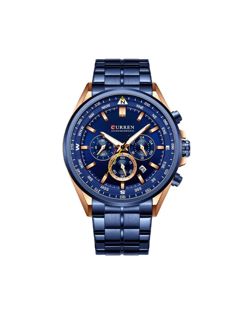 ZEGAREK MĘSKI CURREN 8399 (zc016d -CHRONOGRAF +BOX ZEGAREK MĘSKI CURREN 8399 (zc016d -CHRONOGRAF +BOX