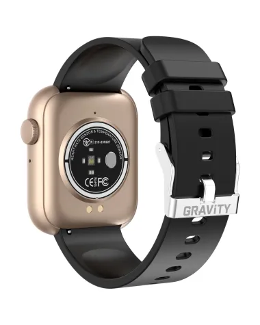 SMARTWATCH UNISEX GRAVITY GT3-2 - ROZMOWY BLUETOOTH, WŁASNE TARCZE (sg022b)
