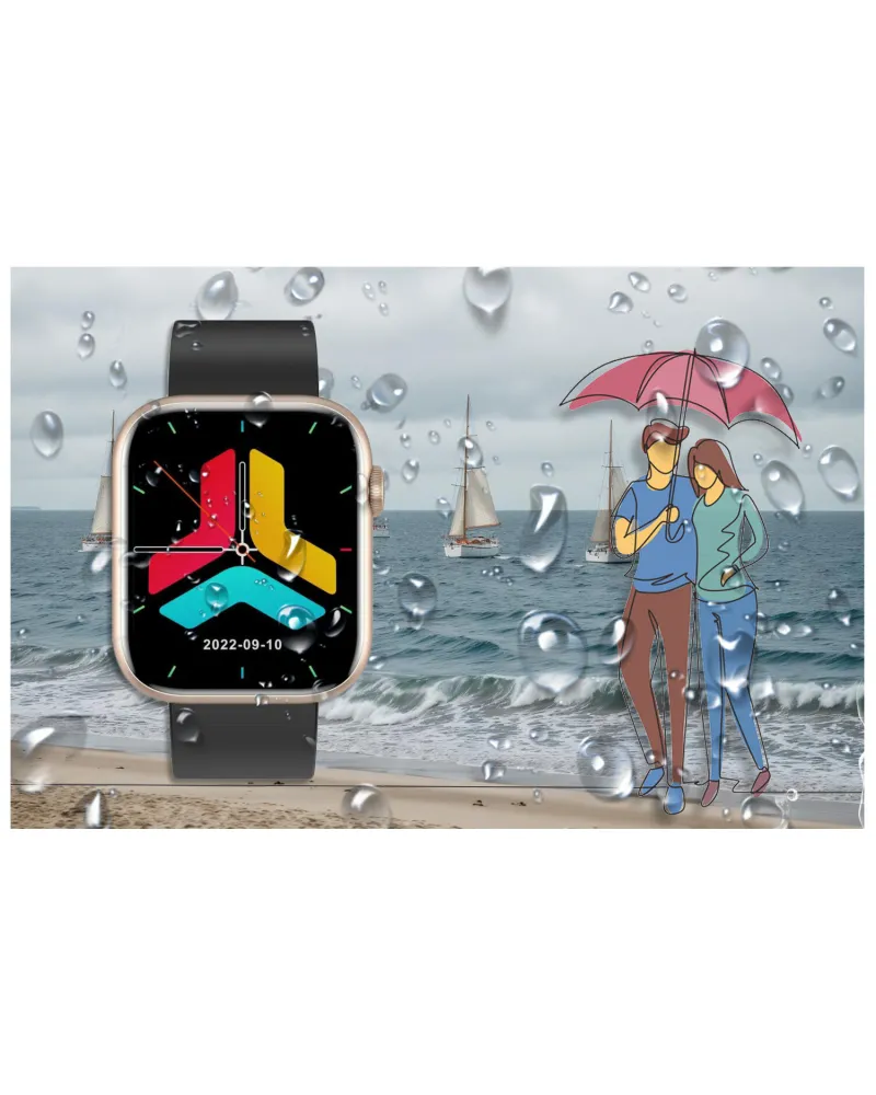 SMARTWATCH UNISEX GRAVITY GT3-2 - ROZMOWY BLUETOOTH, WŁASNE TARCZE (sg022b)