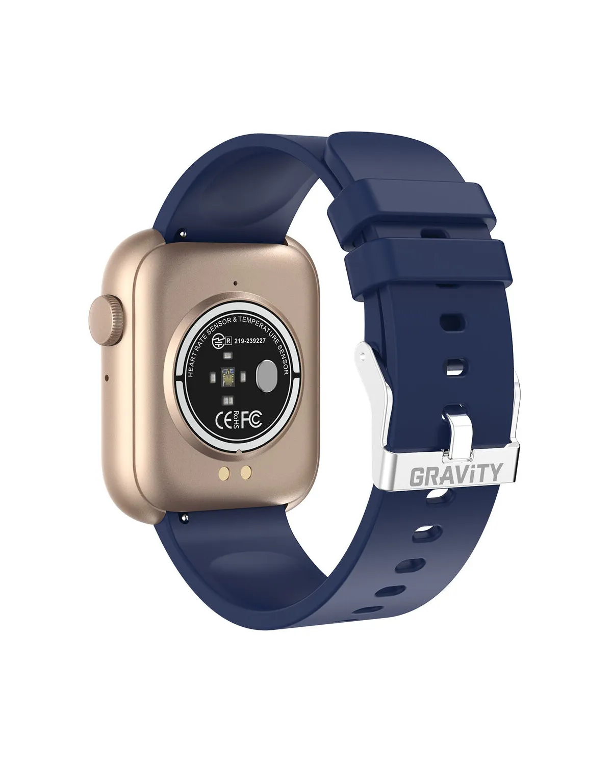 SMARTWATCH UNISEX GRAVITY GT3-4 - ROZMOWY BLUETOOTH, WŁASNE TARCZE (sg022d)