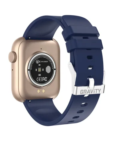SMARTWATCH UNISEX GRAVITY GT3-4 - ROZMOWY BLUETOOTH, WŁASNE TARCZE (sg022d)