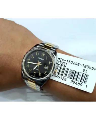 ZEGAREK MĘSKI CASIO MTP-1302SG-1BV (zd072o) + BOX ZEGAREK MĘSKI CASIO MTP-1302SG-1BV (zd072o) + BOX