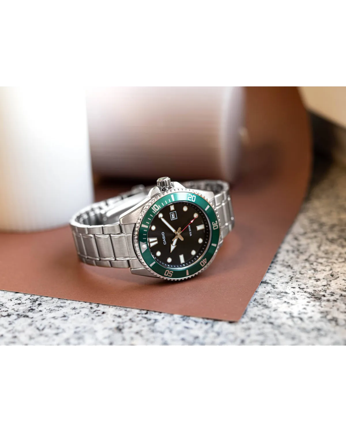 Zegarek Męski Casio MDV-107D-3A WR200 + BOX