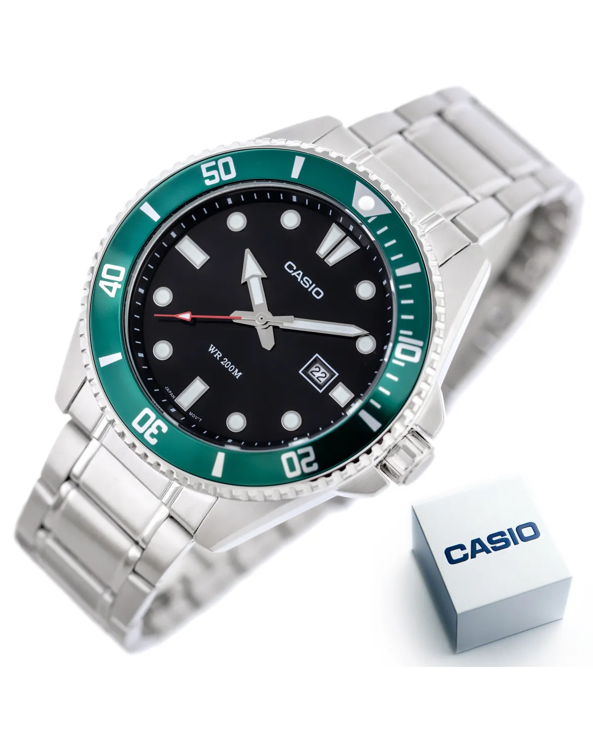 Zegarek Męski Casio MDV-107D-3A WR200 + BOX
