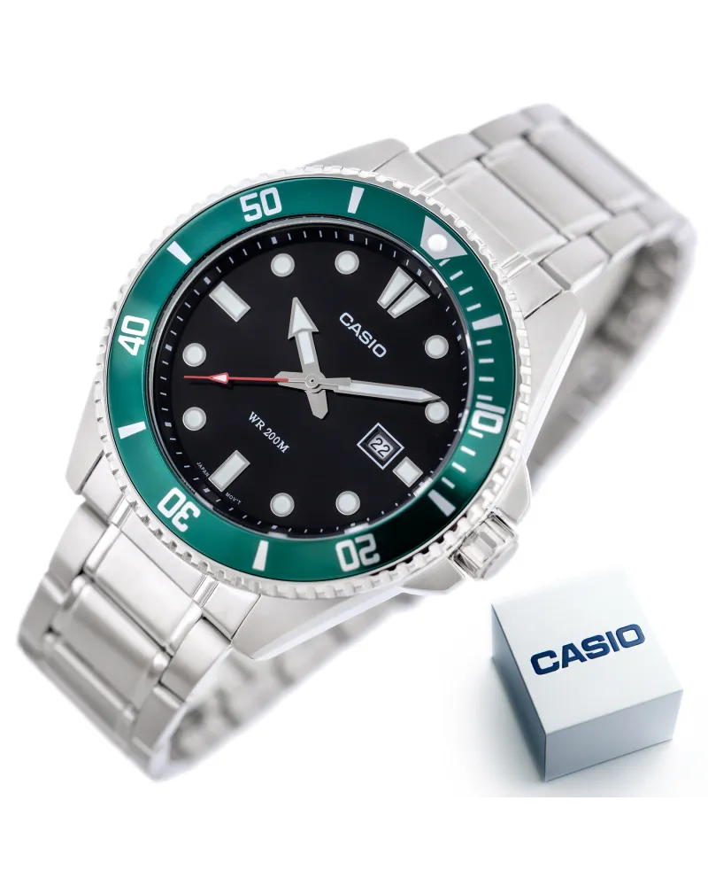 Zegarek Męski Casio MDV-107D-3A WR200 + BOX