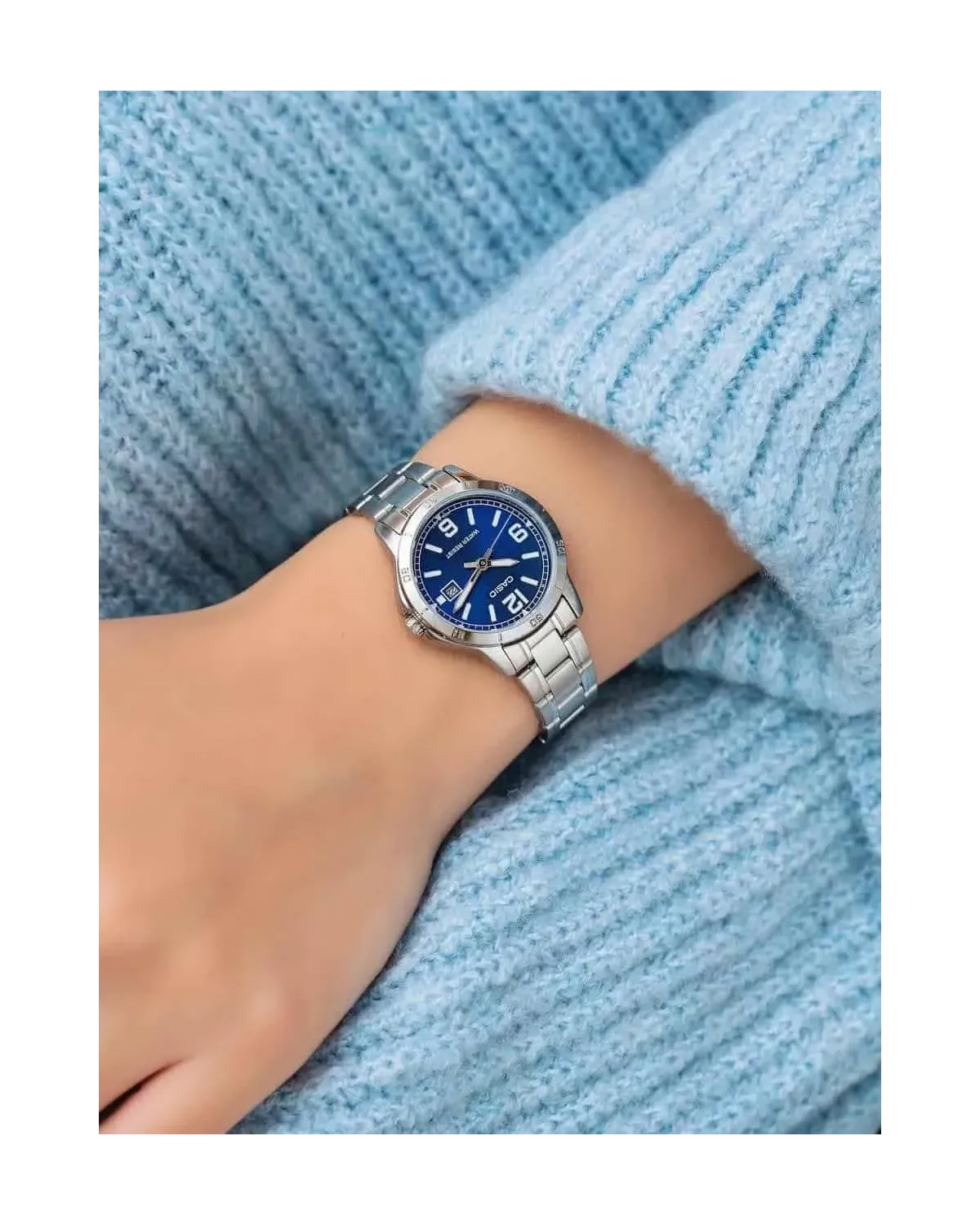Zegarek Damski Casio LTP-V004D-2B (zd568e) + BOX