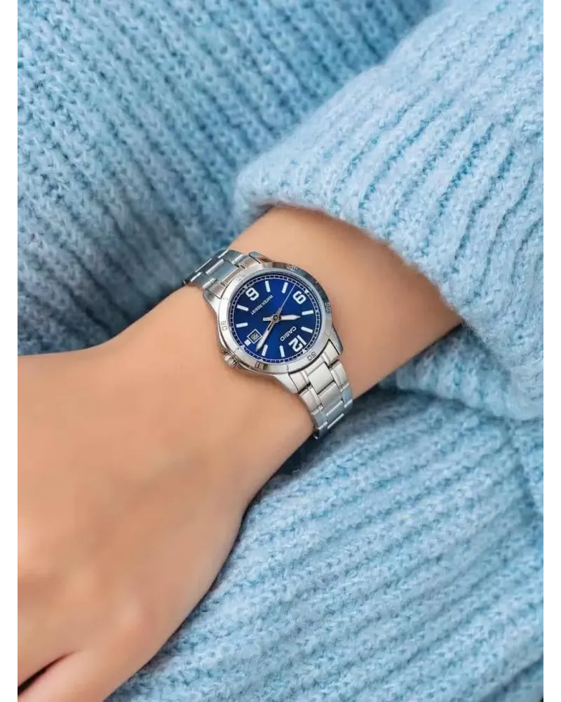 Zegarek Damski Casio LTP-V004D-2B (zd568e) + BOX
