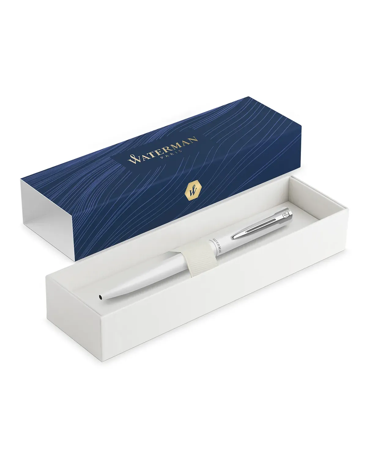 Długopis Waterman Allure biały matowy CT (2225509)