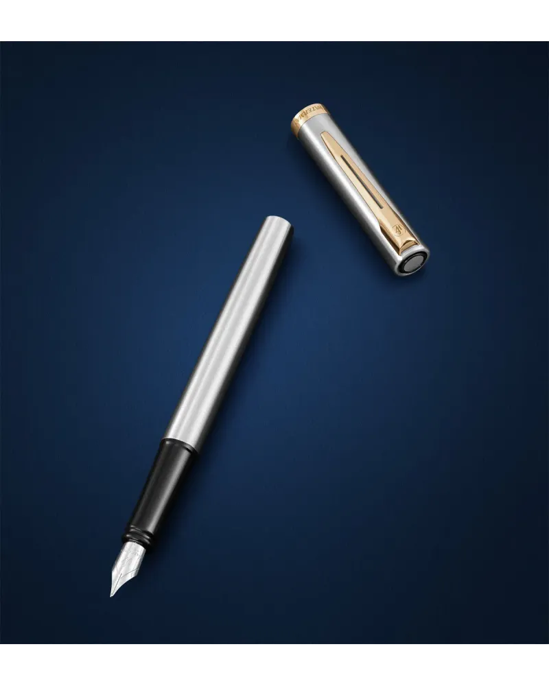 Pióro wieczne Waterman Impression stalowe GT (2225493) Pióro wieczne Waterman Impression stalowe GT (2225493)