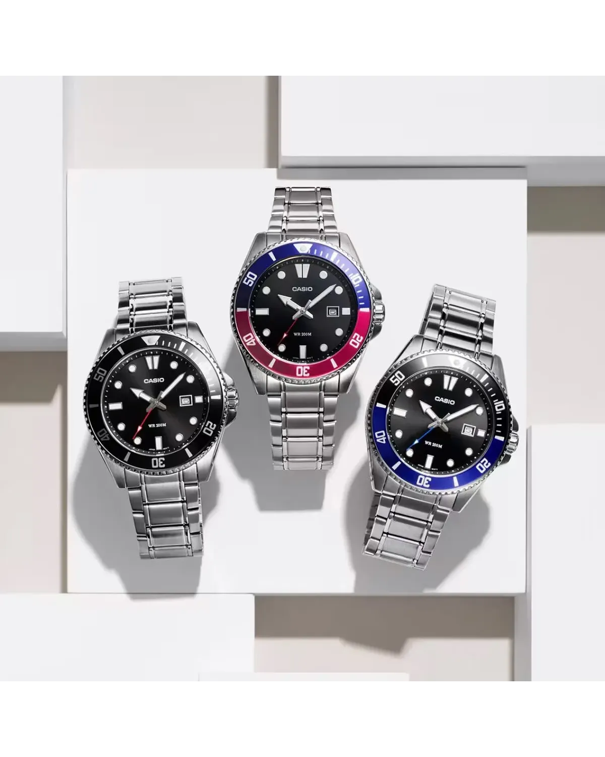 Zegarek Męski Casio MDV-107D-1A2 + BOX