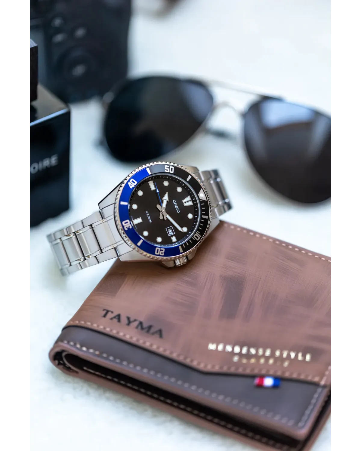 Zegarek Męski Casio MDV-107D-1A2 + BOX
