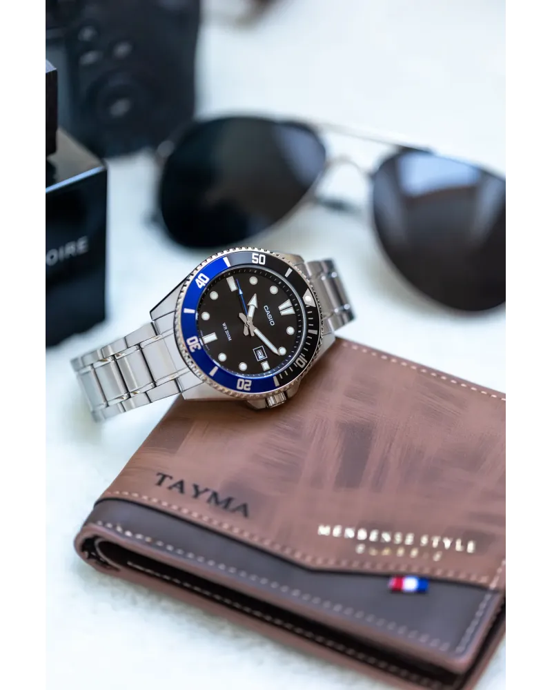 Zegarek Męski Casio MDV-107D-1A2 + BOX