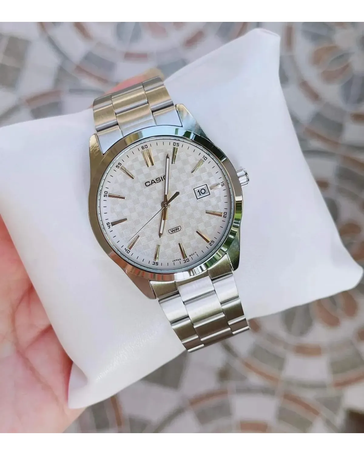 ZEGAREK MĘSKI CASIO MTP-VD03D-7AUDF + BOX ZEGAREK MĘSKI CASIO MTP-VD03D-7AUDF + BOX