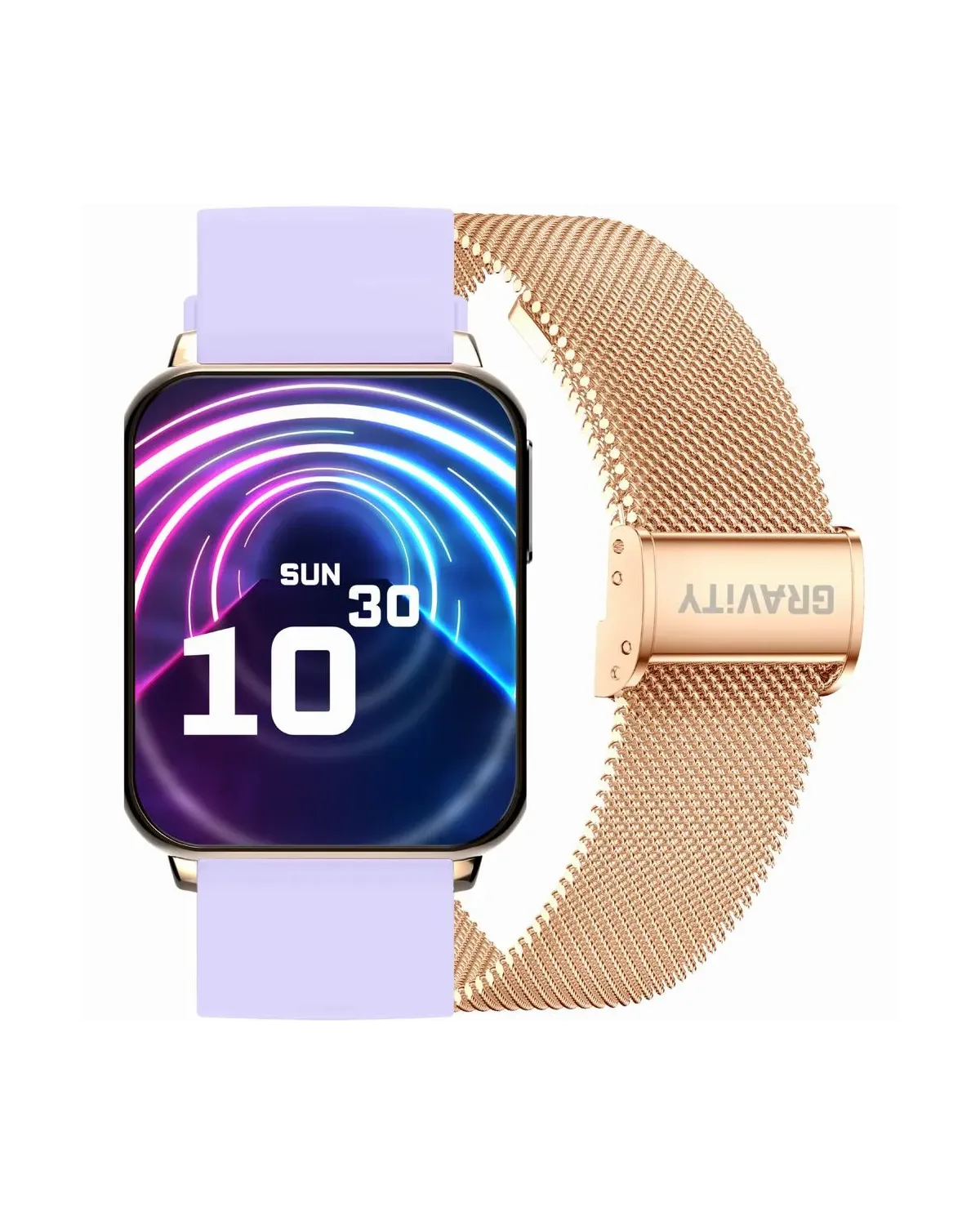 SMARTWATCH UNISEX GRAVITY GT17-3 - AMOLED, DODATKOWY PASEK (sg038c)