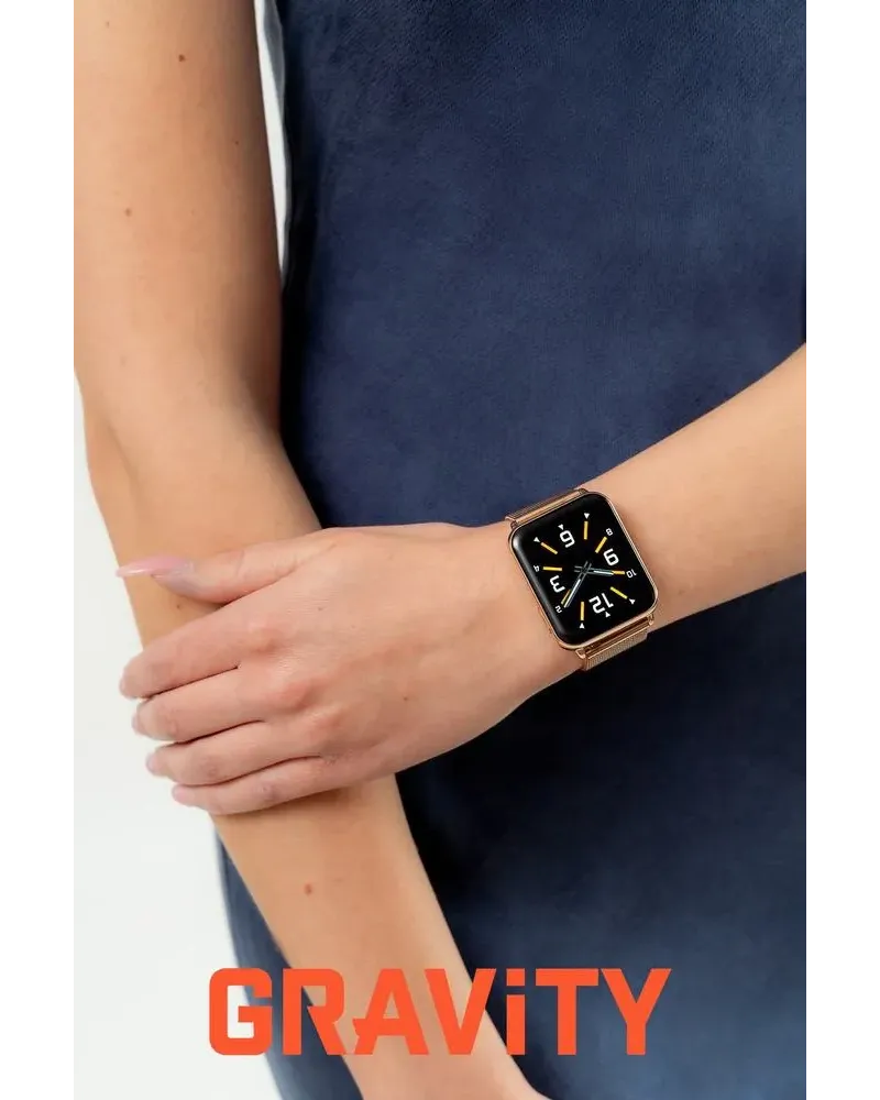 SMARTWATCH UNISEX GRAVITY GT17-3 - AMOLED, DODATKOWY PASEK (sg038c)