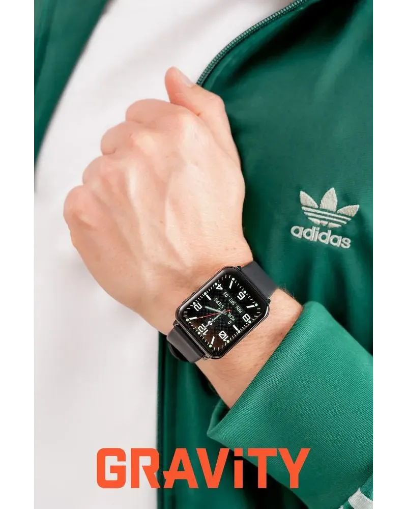 SMARTWATCH UNISEX GRAVITY GT17-7 - AMOLED, DODATKOWY PASEK (sg038g)