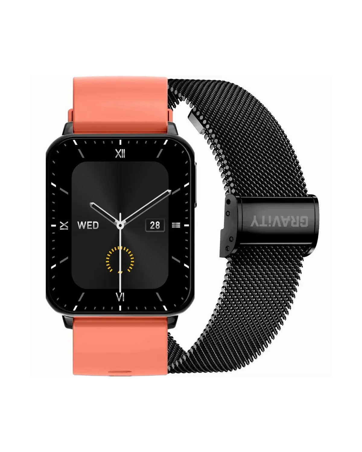 SMARTWATCH UNISEX GRAVITY GT17-10 - AMOLED, DODATKOWY PASEK (sg038j) SMARTWATCH UNISEX GRAVITY GT17-10 - AMOLED, DODATKOWY PASEK (sg038j)