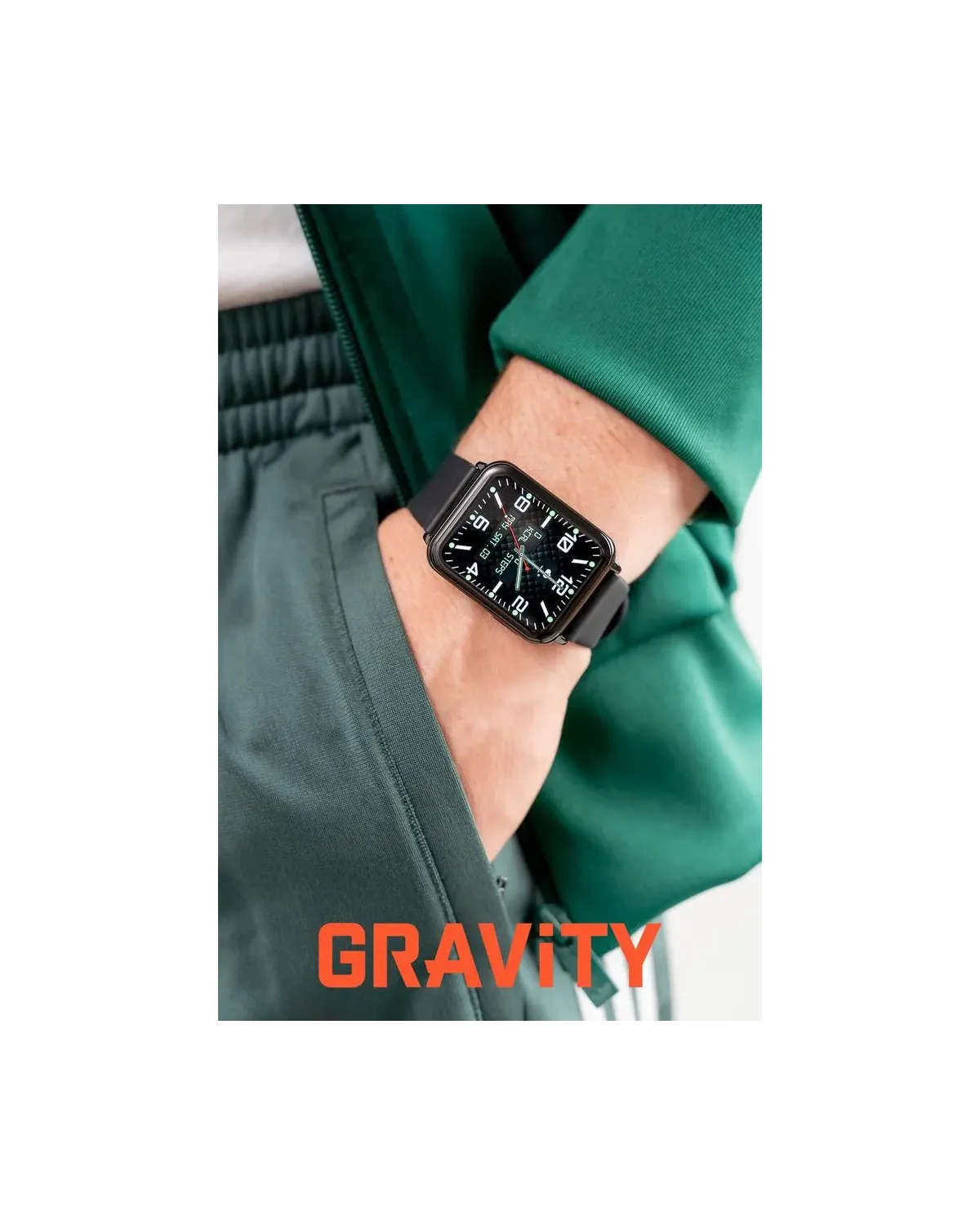 SMARTWATCH UNISEX GRAVITY GT17-10 - AMOLED, DODATKOWY PASEK (sg038j) SMARTWATCH UNISEX GRAVITY GT17-10 - AMOLED, DODATKOWY PASEK (sg038j)