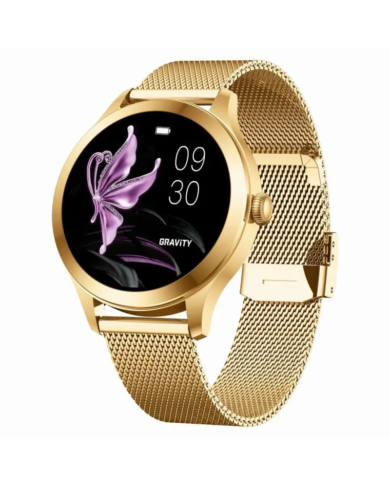 SMARTWATCH DAMSKI GRAVITY GT25-1 PRO -  AMOLED, DODATKOWY PASEK (sg039a)