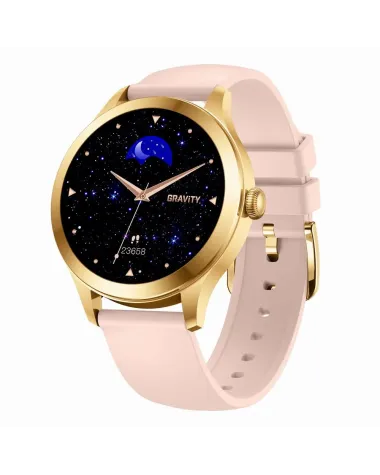 SMARTWATCH DAMSKI GRAVITY GT25-1 PRO -  AMOLED, DODATKOWY PASEK (sg039a)