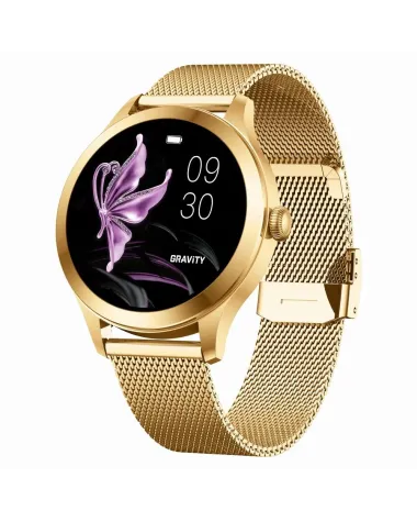 SMARTWATCH DAMSKI GRAVITY GT25-2 PRO -  AMOLED, DODATKOWY PASEK (sg039b)