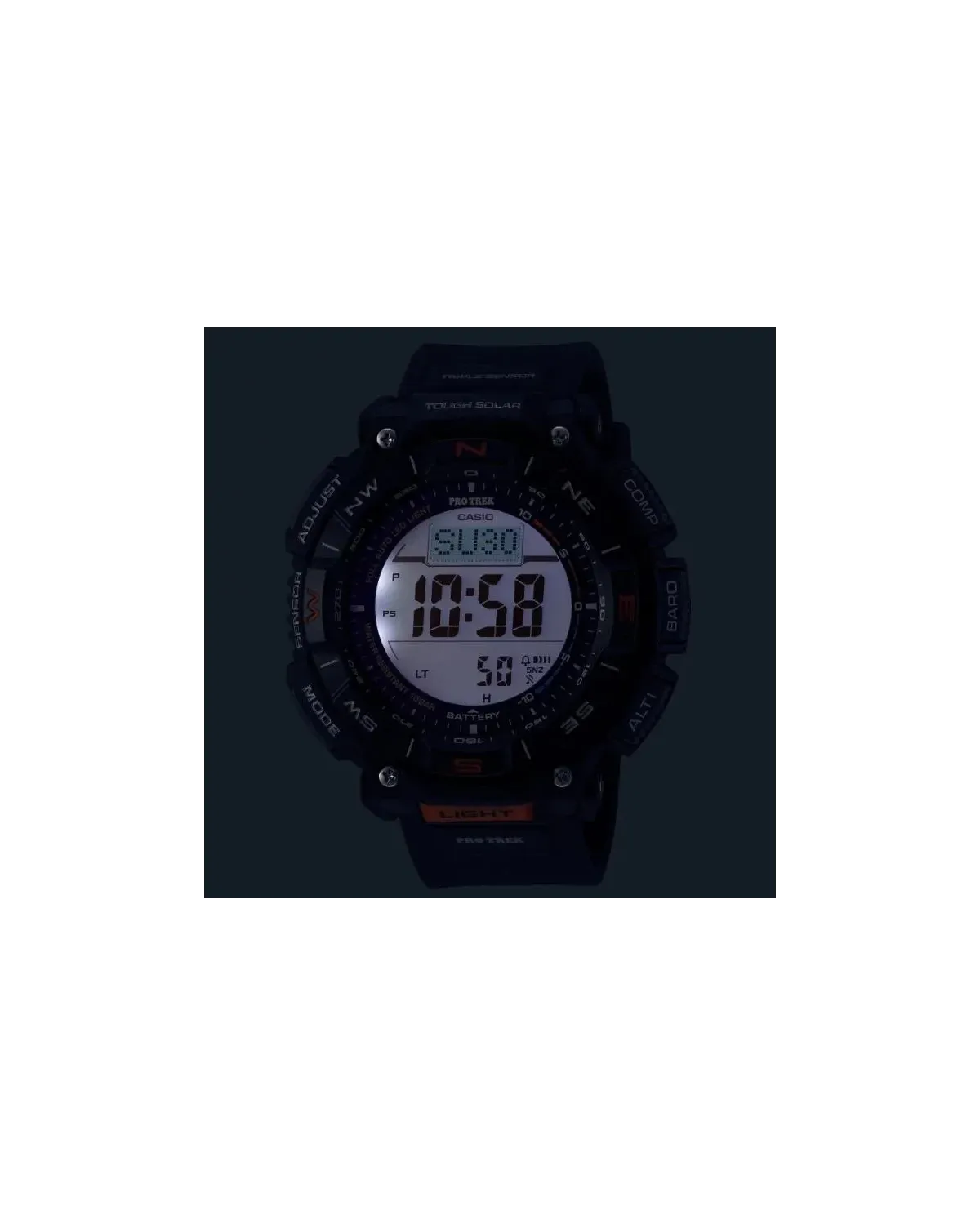 ZEGAREK MĘSKI Casio Pro-Trek SOLAR PRG-340-1ER + BOX