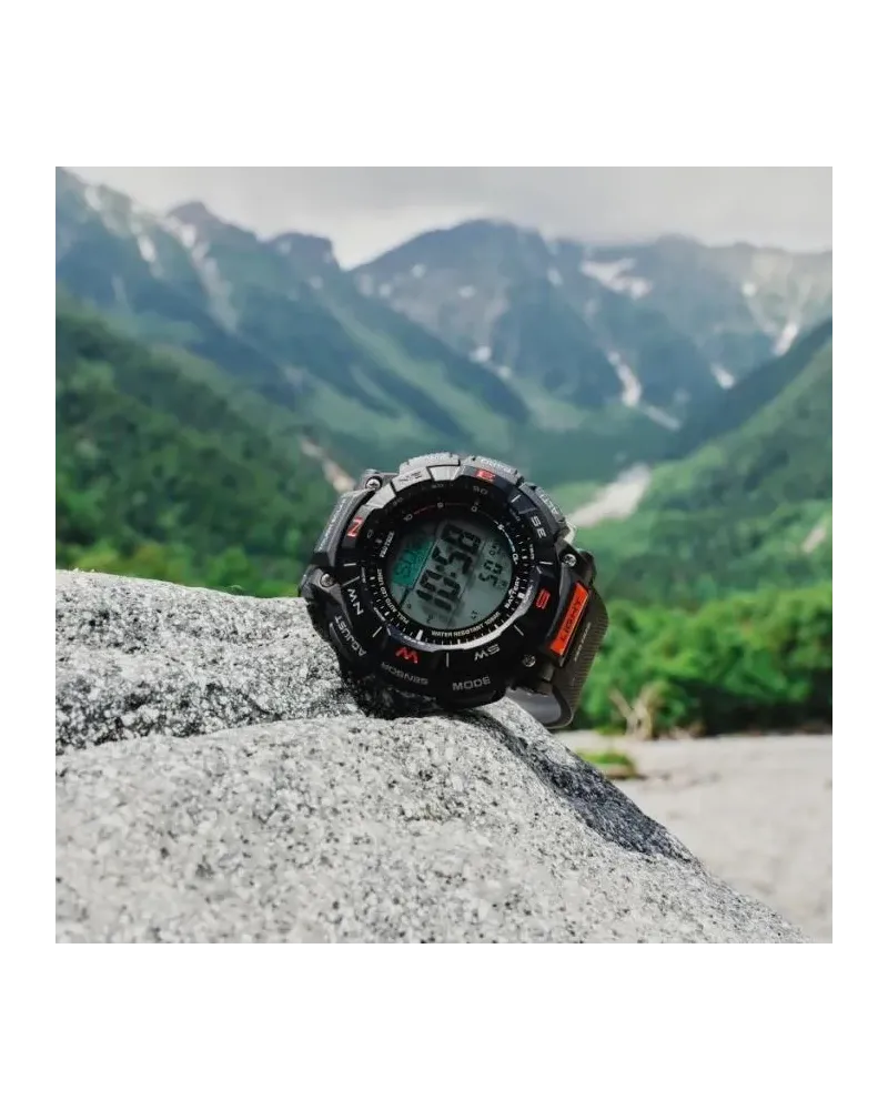 ZEGAREK MĘSKI Casio Pro-Trek SOLAR PRG-340-1ER + BOX