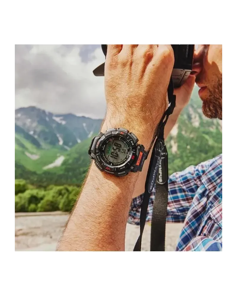 ZEGAREK MĘSKI Casio Pro-Trek SOLAR PRG-340-1ER + BOX