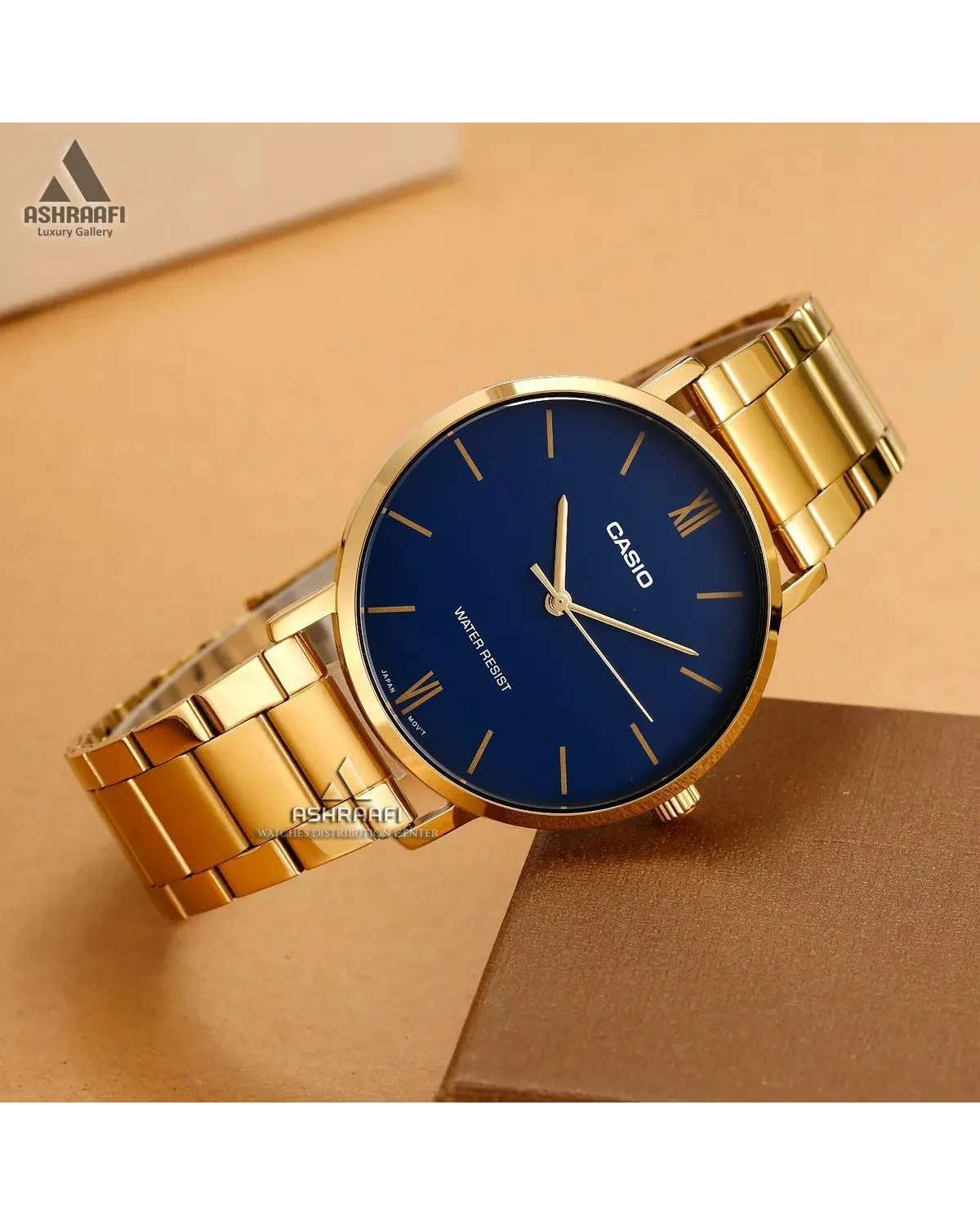 Zegarek Męski Casio MTP-VT01G-2B + BOX Zegarek Męski Casio MTP-VT01G-2B + BOX