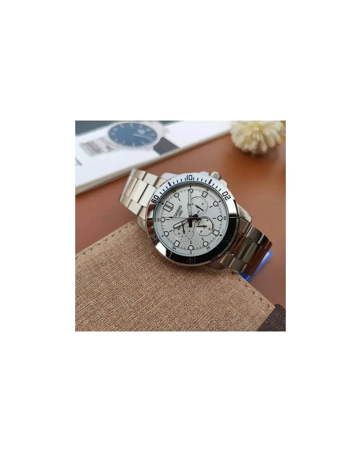 ZEGAREK MĘSKI CASIO MTP-VD300D-7E (zd268c) + BOX