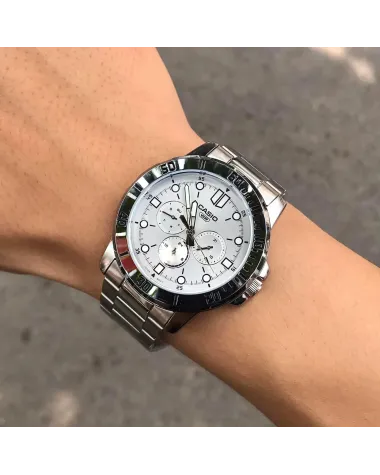 ZEGAREK MĘSKI CASIO MTP-VD300D-7E (zd268c) + BOX